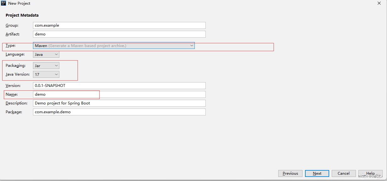 Configuration project information