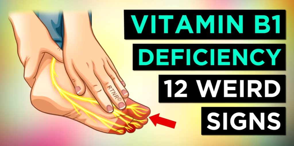 12 strange signs that your body might need more Vitamin B1 (Thiamine)