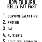 How to Burn Off Belly Fat Fast for Beginners: Five Vital Tips